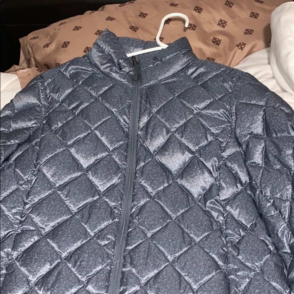 Grey Puffer Jacket